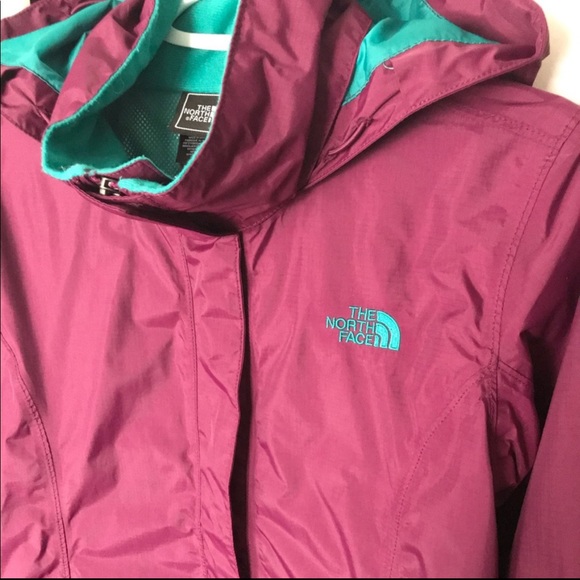 Small grape purple North Face Rain Jacket. - Picture 2 of 8